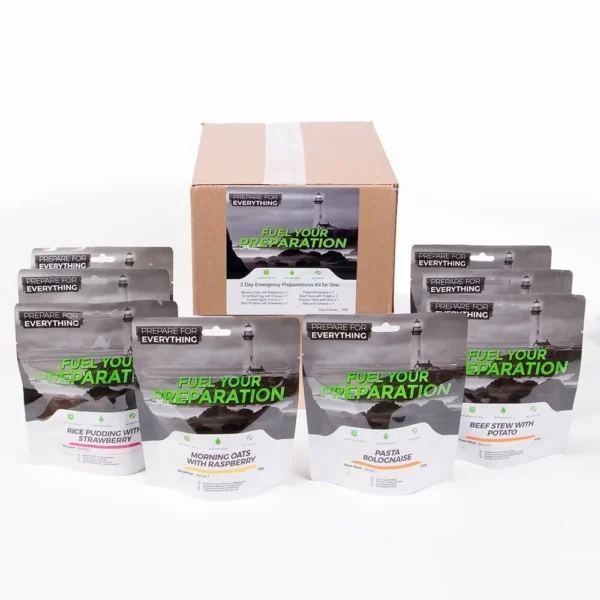 Freeze Dried Meal Pouches 12 Month Supply