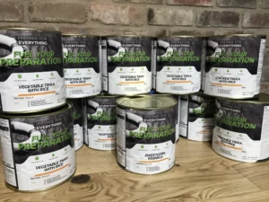 12 Tins or 3 Months Supply Emergency Food