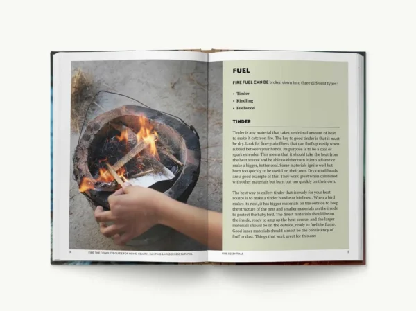 FIRE: THE COMPLETE GUIDE FOR HOME HEARTH CAMPING & SURVIVAL