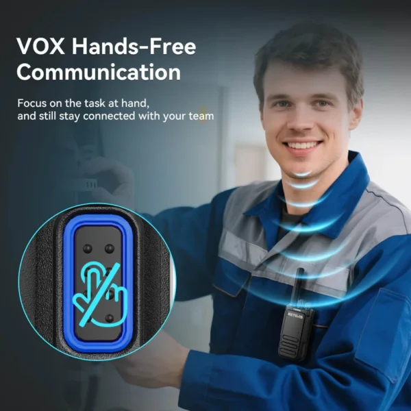 Retevis Matetalk B64 PMR Portable Free-Licence Walkie Talkie