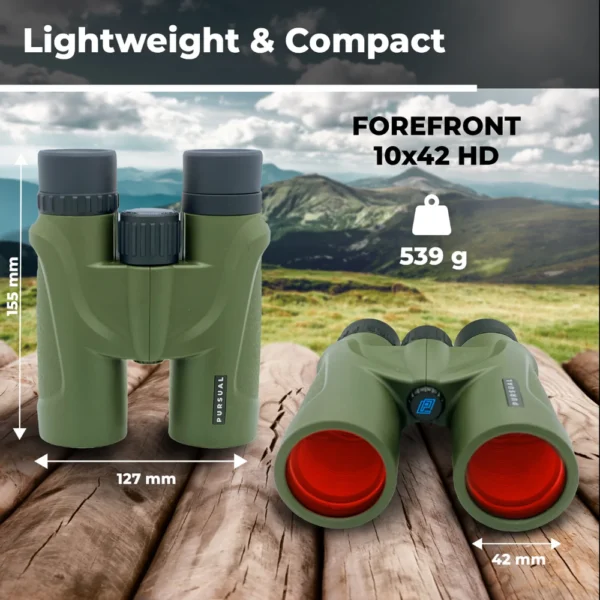 10x42 High Definition, High Power Tactical Binoculars