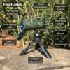 Tactical 20x42 HD Zoom Monocular Telescope