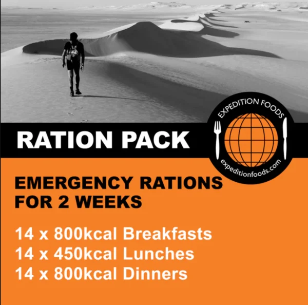Expedition Foods Emergency Rations for 2 weeks