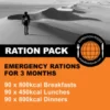Expedition Foods Emergency Rations for 3 months