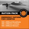 Expedition Foods Emergency Rations for 6 months