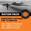 Expedition Foods Emergency Rations for 12 months