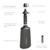 LIFESTRAW PEAK SERIES COLLAPSIBLE SQUEEZE 650ML BOTTLE WITH FILTER