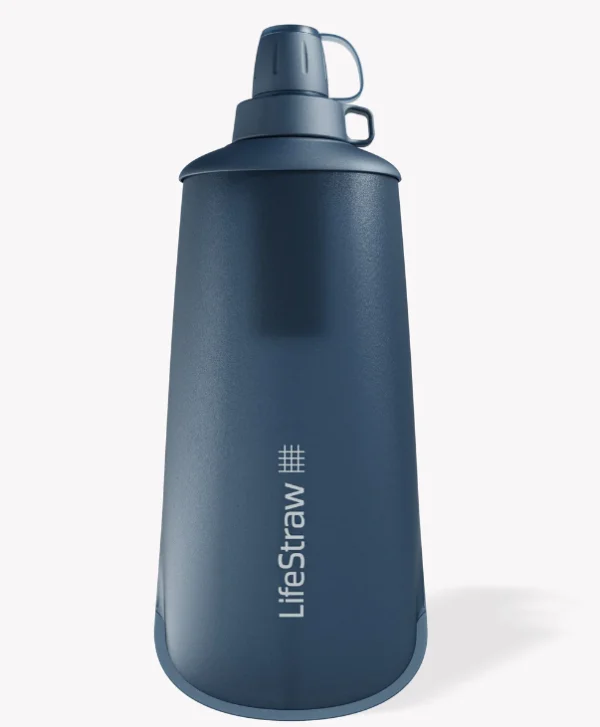 LIFESTRAW PEAK SERIES COLLAPSIBLE SQUEEZE 650ML BOTTLE WITH FILTER