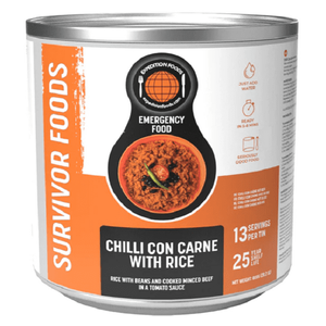 Expedition Survivor Food Range Box of 48 Tins