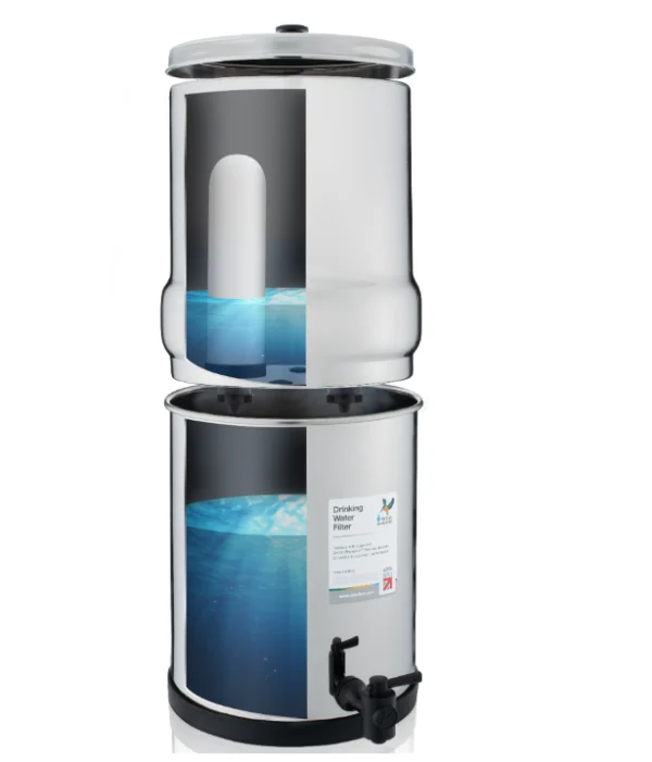 British Berkefeld 12L SS Gravity Filter & Ultra Fluoride