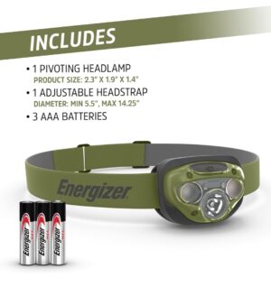 8789 Energizer Vision HD+ 260 Lumen Headlamp