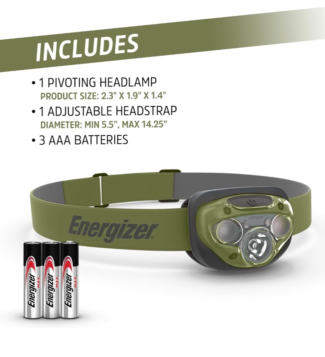 energizer vision hd+ headlamp