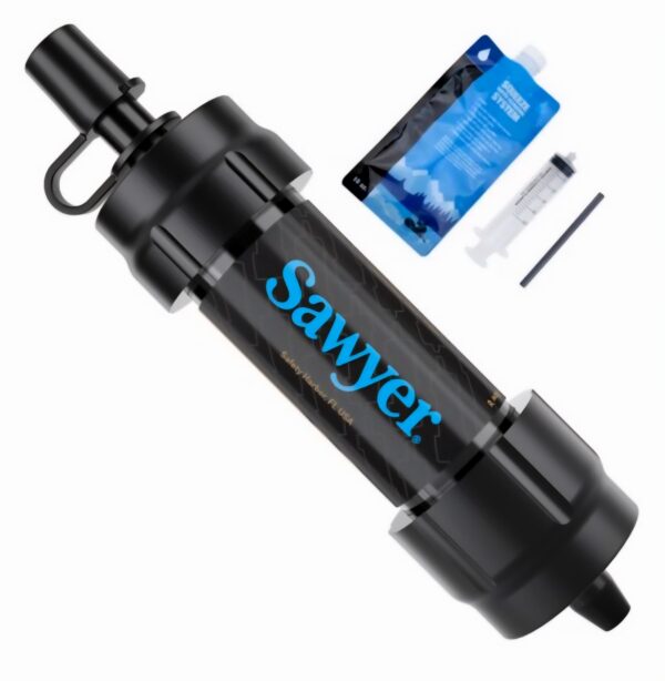Sawyer Mini water filter in black
